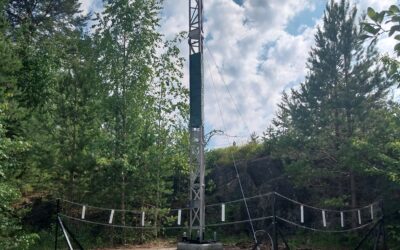 Ny antennemast på Sambandssenteret/Croftholmen.